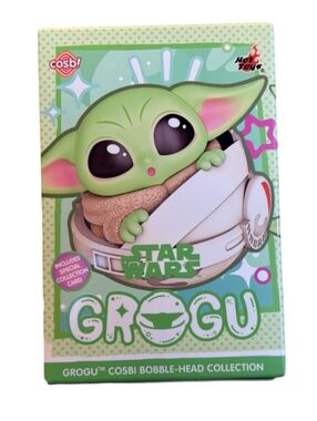 Disney Hot Toys Star Wars Grogu Cosbi Bobble-Head Blind Box